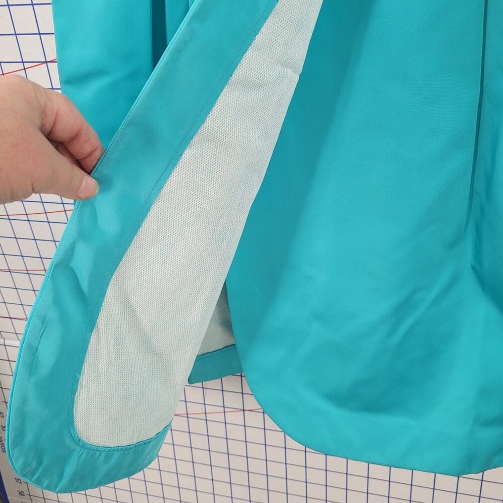 Vintage 50s 60s Satin Blue Boatneck Cocktail Dress Elegant Timeless Style - Picture 12 of 16